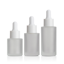 Low moq frosted Glass Serum Dropper Bottle Cosmetic Serum Dropper Bottle 20ml 30ML 40ml